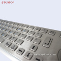 Diebold Metal Keyboard ma le Pad Touch